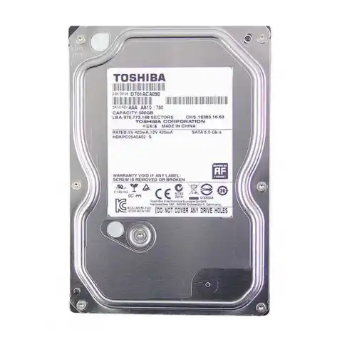 б/у Винчестер SATA 500Gb Toshiba DT01ACA050