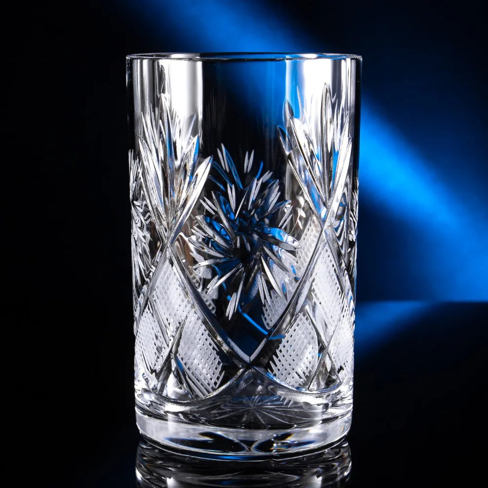 бахметьевский хрусталь бокалы. стакан для виски crystal bohemia bush, 320, 6 шт. набор хрустальных стаканов. набор стаканов для воды cristal d'arques macassar 360 мл, 6 шт, стекло коробка. стаканы с золотой каймой.