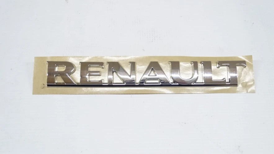 Эмблема надпись Renault задняя | Автомобили и мотоциклы