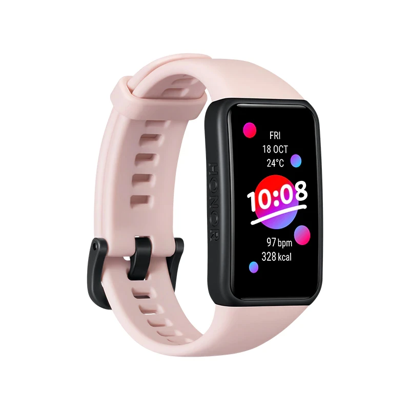 Умные смарт часы HONOR Band 6 AMOLED экран 1.47” Измерение кислорода в крови 180 мА*ч из
