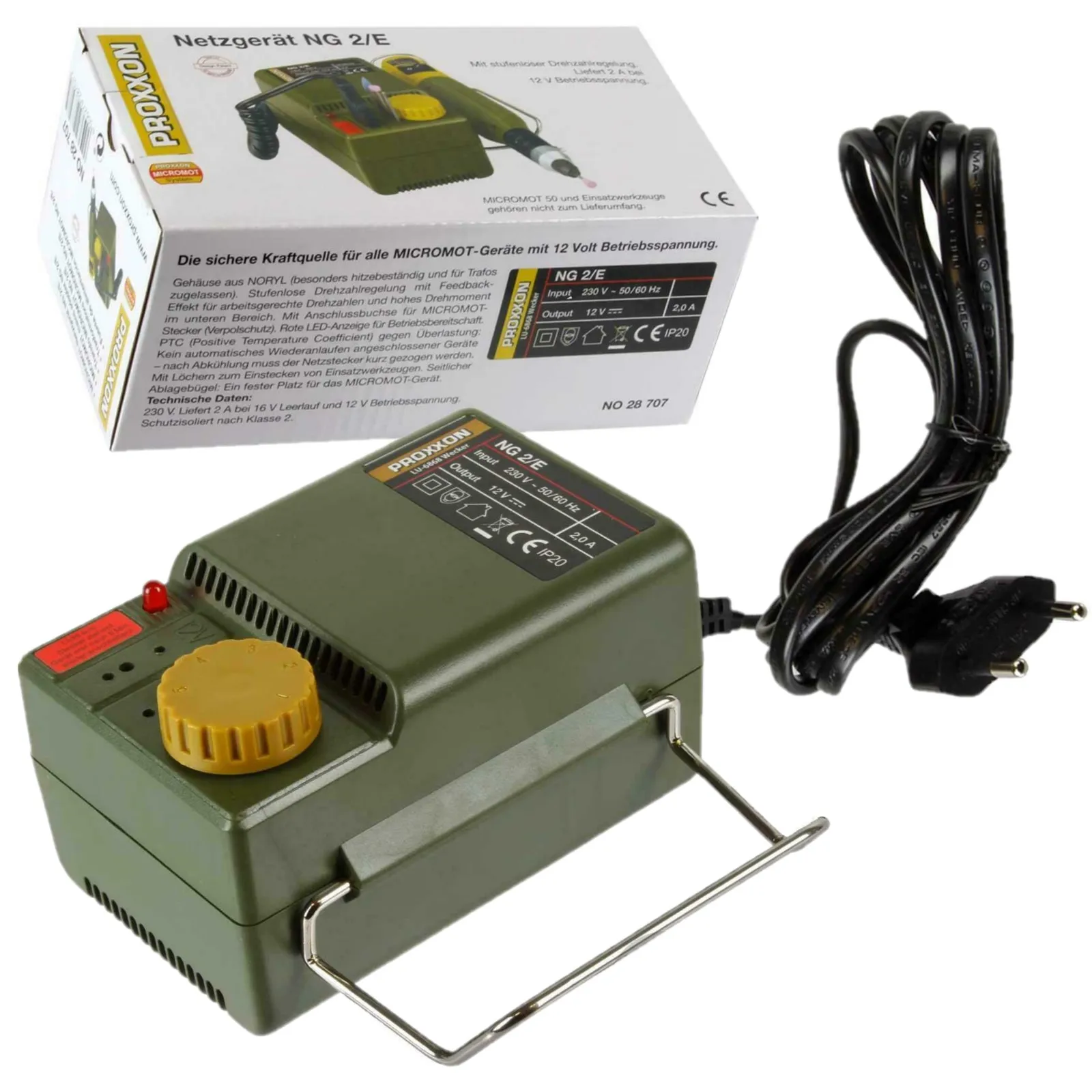 Линейная шлифмашинка Proxxon PS13 с блоком питания (Германия) PRO28594nw | Инструменты