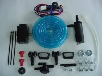 Струйный омыватель фар СКИФ ОФС -12П комплект для плоского бампера |