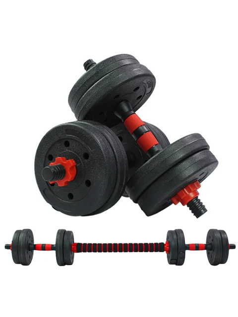 Set d'haltères 20/30 kg poids réglable barre musculation équipement de  fitness