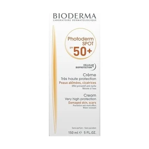 Bioderma Photoderm Spot 150 мл 50 + Spf | Солнцезащитный крем|