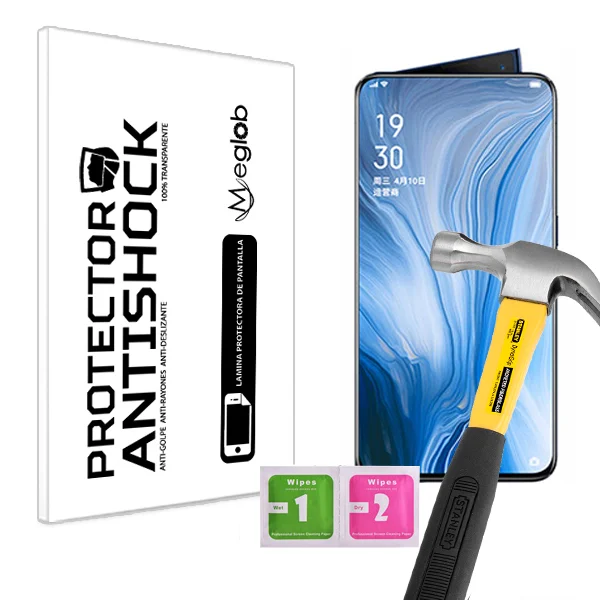 Экран протектор Анти-шок Анти-Царапины анти-ударная пленка для совместим с Oppo Reno2