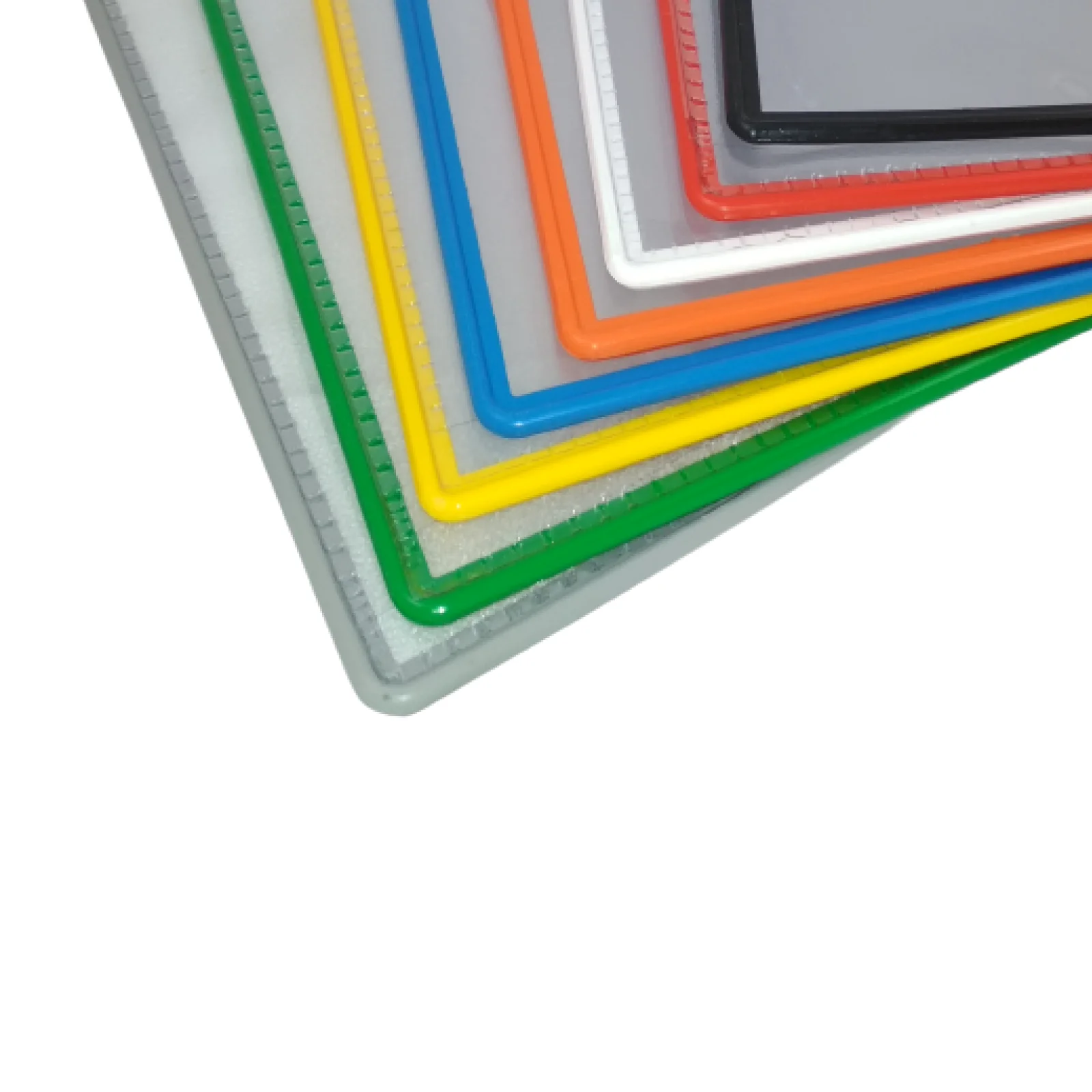 Information stand plastic pocket white corner buyer holder flip system hinged folders split A4 folding hanging shelves classroom consumer stationery