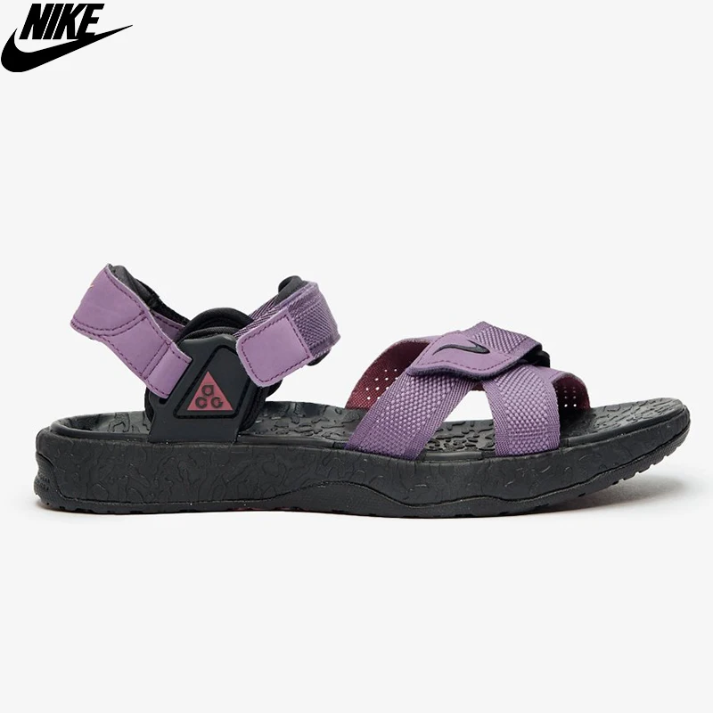 Оригинальные мужские шлепанцы Nike ACG Air Deschutz + с аметистом и смокировкой|Тапочки| |