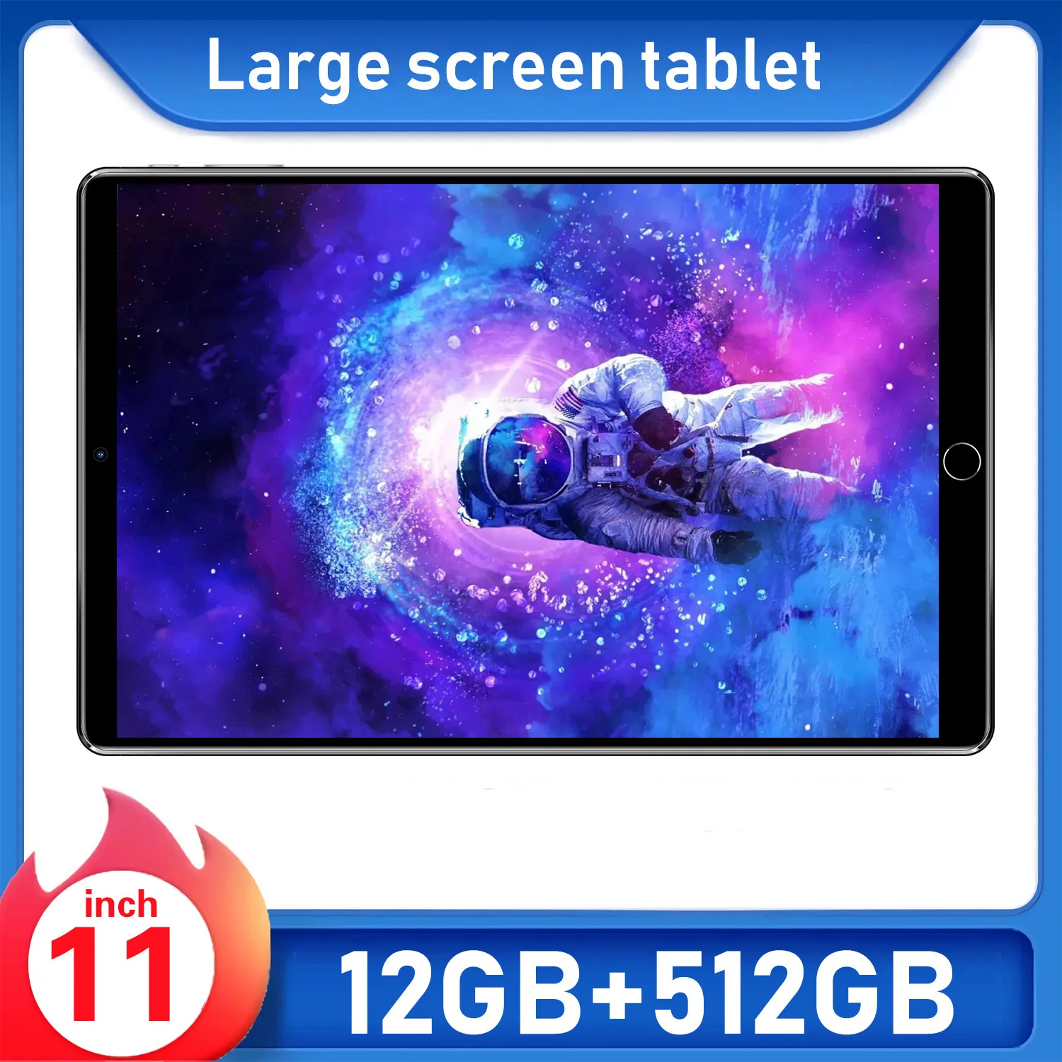 

5G Speaker Phone Tablet Pad Pro Android 10 Dual Call 12GB RAM 256GB ROM Google Play smart phone