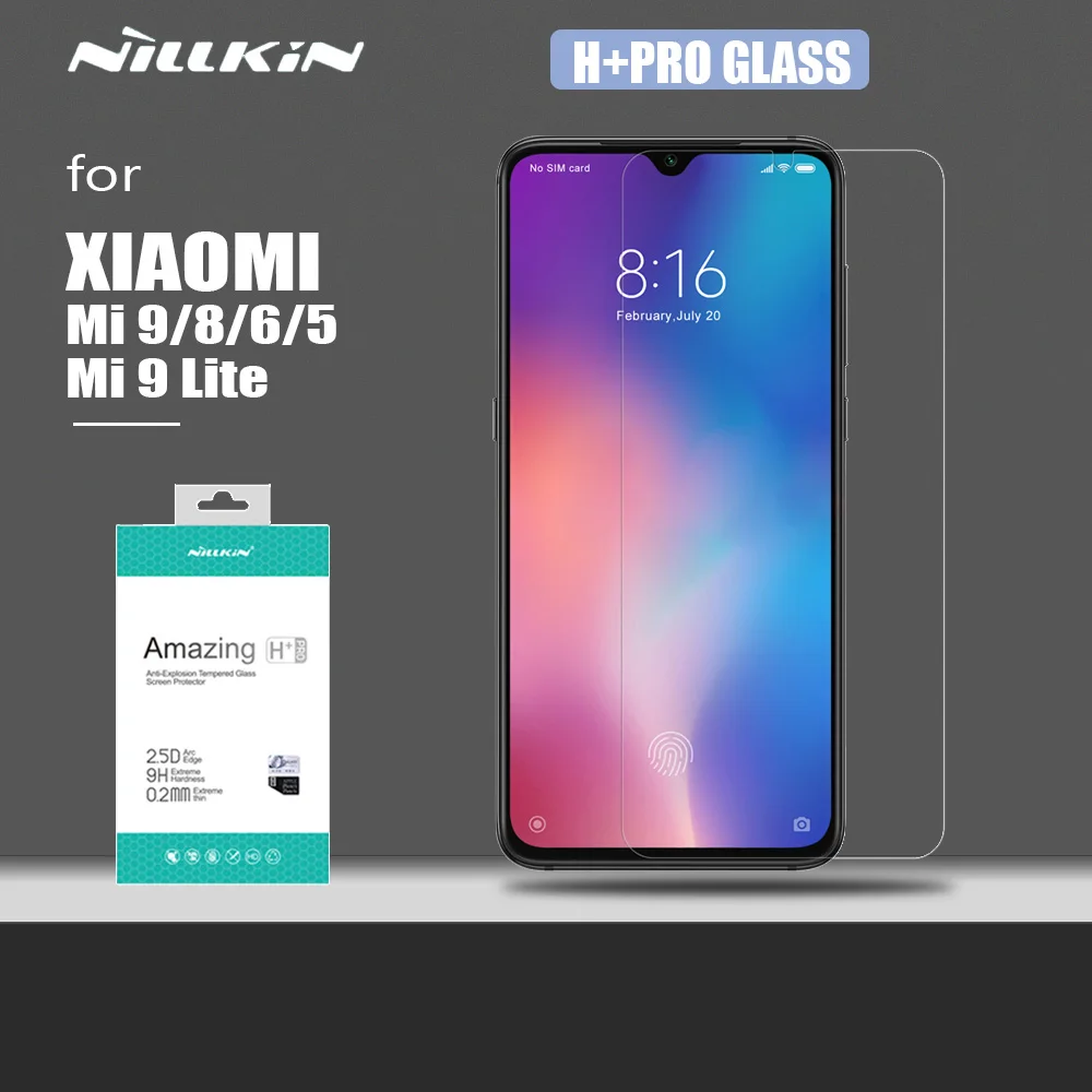 for Xiaomi Mi 9 8 SE 6 A3 9T Pro Glass Nillkin Safety H+PRO Tempered Glass Protective Screen Protector for Xiaomi Mi9 Mi8 Lite