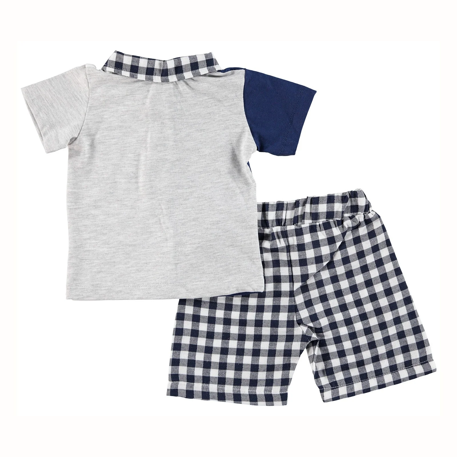 Ebebek HelloBaby/футболка поло с круглым вырезом для маленьких мальчиков комплект