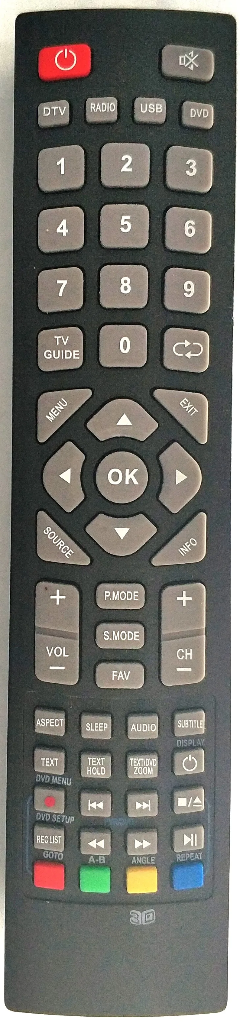 Пульт ДУ для Sharp LC-32HI3222E AQUOS | Пульты дистанционного управления