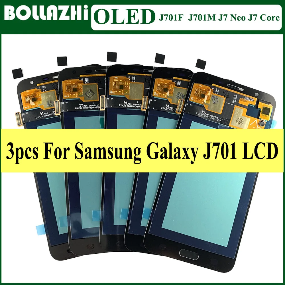 5 шт. ЖК-дисплей для Samsung Galaxy J7 Neo дюйма | Мобильные телефоны и аксессуары