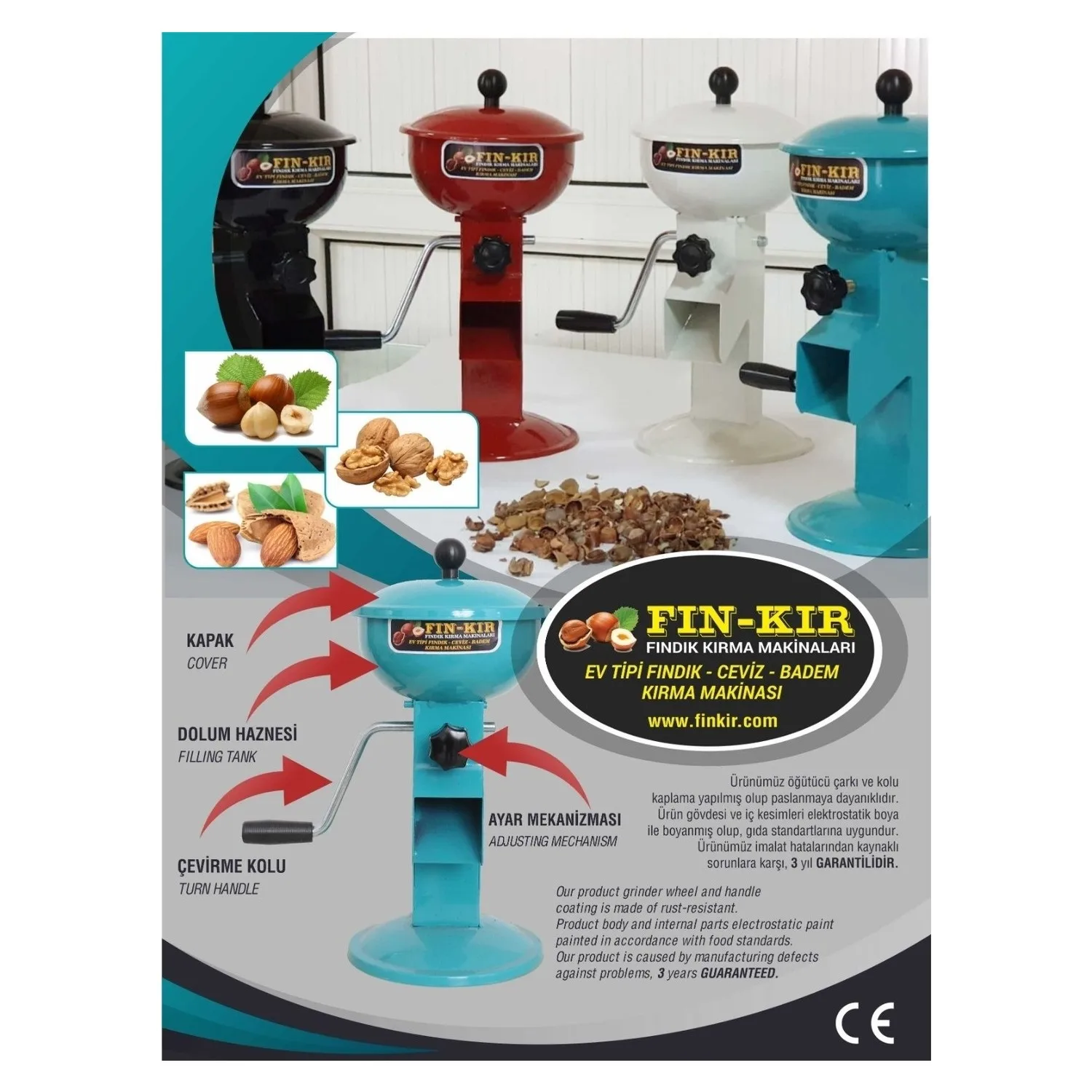 hazelnut walnut almond apricot kernel olive crusher machine all metal hand grinding milling multi kitchen gadget tools free global shipping