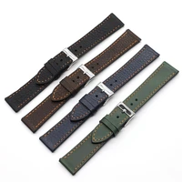 onthelevel soft leather watch strap 18mm 19mm 20mm 22mm watch band handmade retro watchband quick release spring bar d
