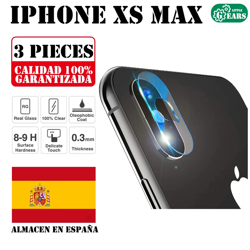 Защитная пленка из закаленного стекла iPhone XS Max протектор объектива камеры защита