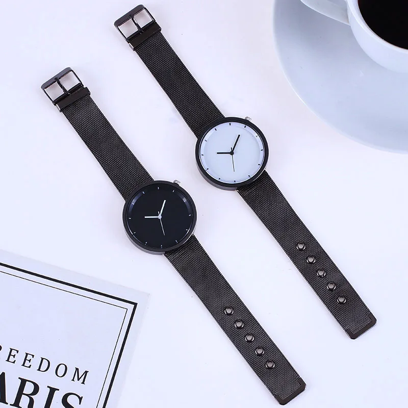 WJ-7809 reloj mujer минималистичный стиль Модные Спортивные кварцевые мужские и женские часы пара часов простые relogio masculino горячая распродажа