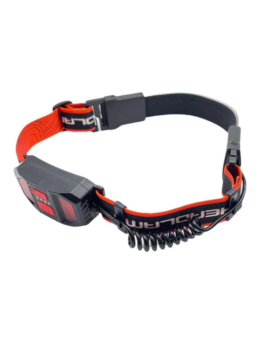 LED фонарь лента на АКБ налобный HT-113 | 6 режимов работы Заряд от USB Освещение