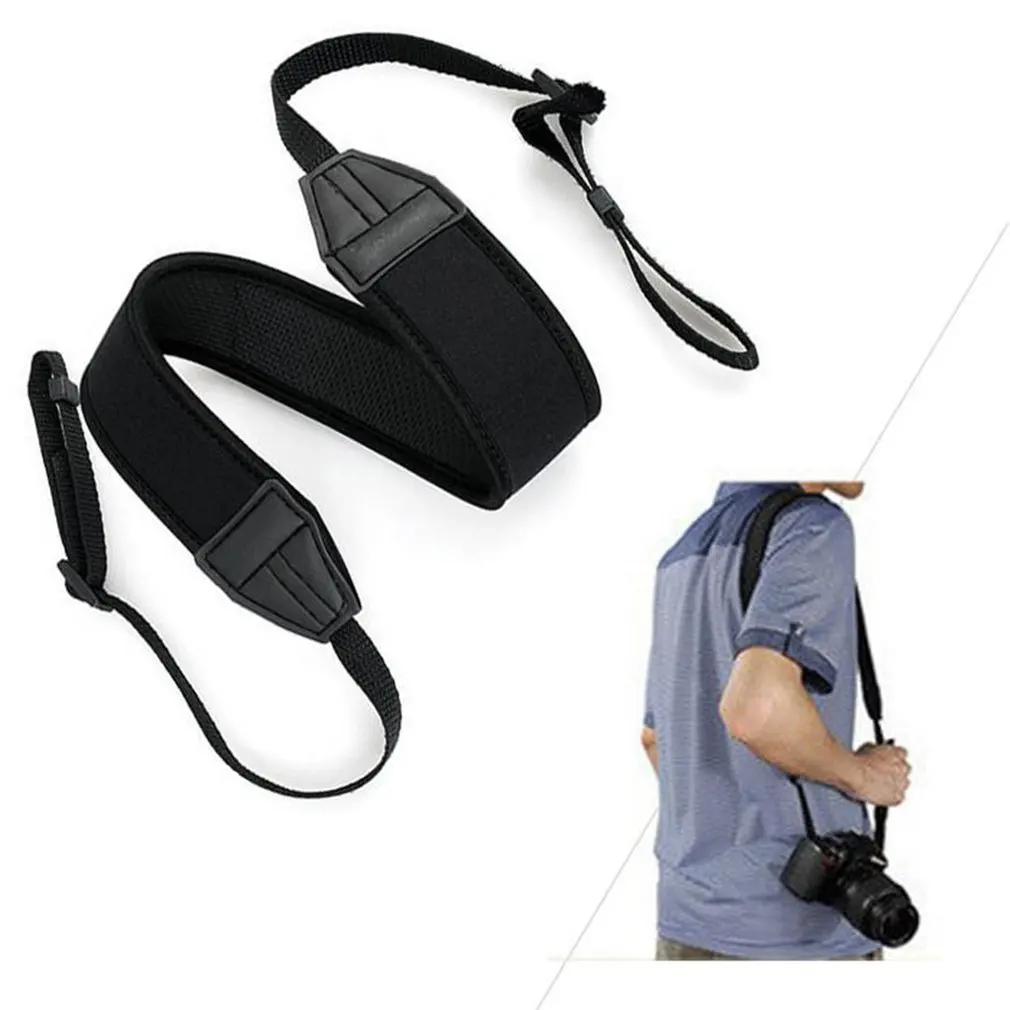 

SLR Camera Elastic Strap Micro-single Shock Absorption Shoulder Strap Widened And Thick Halter Strap