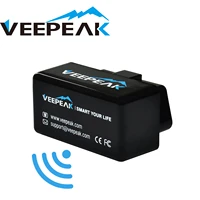 veepeak mini wifi obd2 scanner for ios and android car obd ii check engine light diagnostic code reader scan tool torque