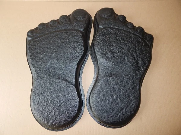 Пластиковые формы для бетона следы гигантского садового гипса плитка из АБС