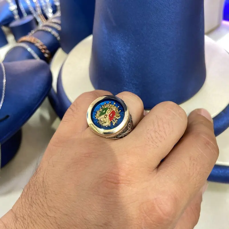 Мужское кольцо из стерлингового серебра 925 пробы | Украшения и аксессуары