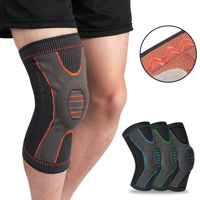 

1piece Sports Knee Pads Latex Knee Cover Orthopedic Tactical Knee Pad Joint Support Basketball Volleyball Knee Pads Support