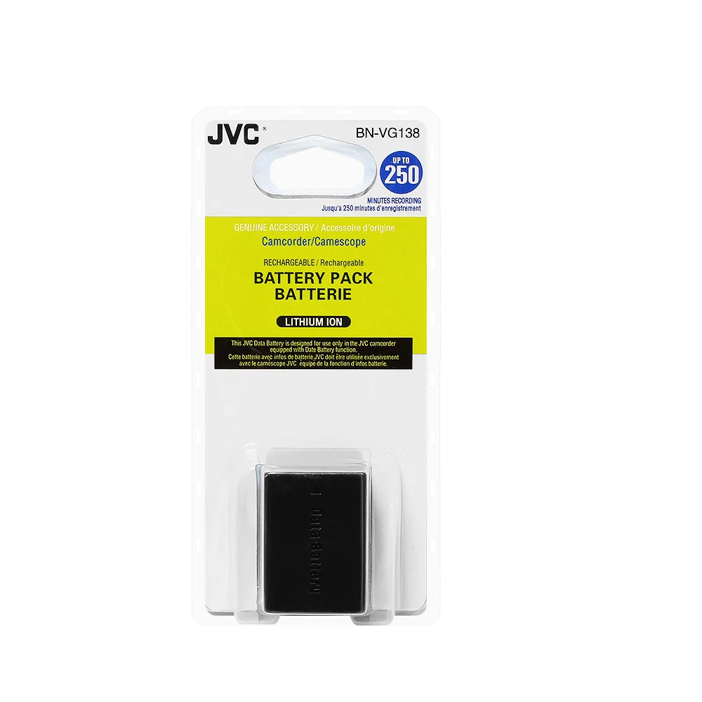 Аккумуляторная батарея JVC BN VG138U [VG139U] ORIGINAL предназначенная специально для