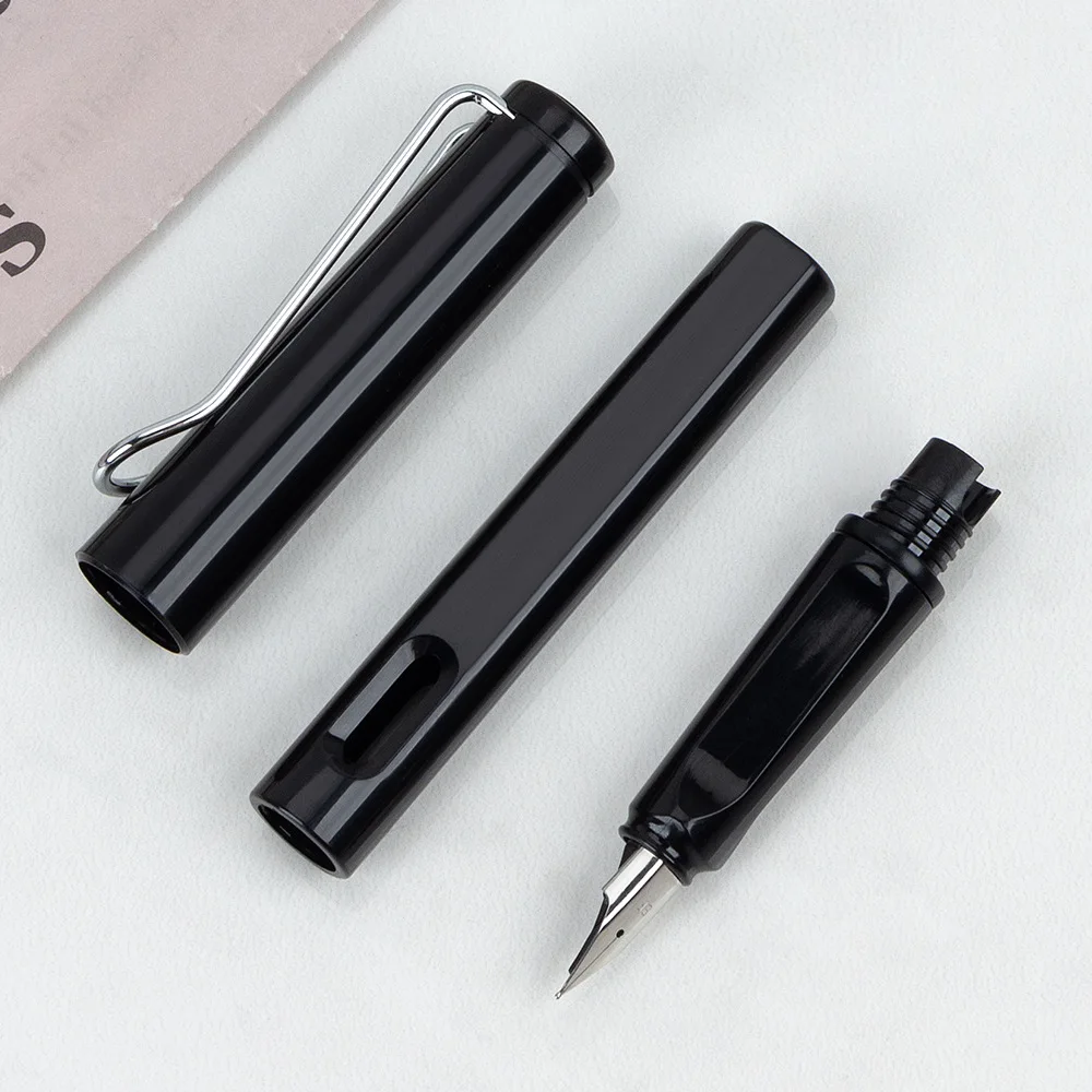 

Metal fountain pen set with interchangeable ink sac business fountain pen D-6116