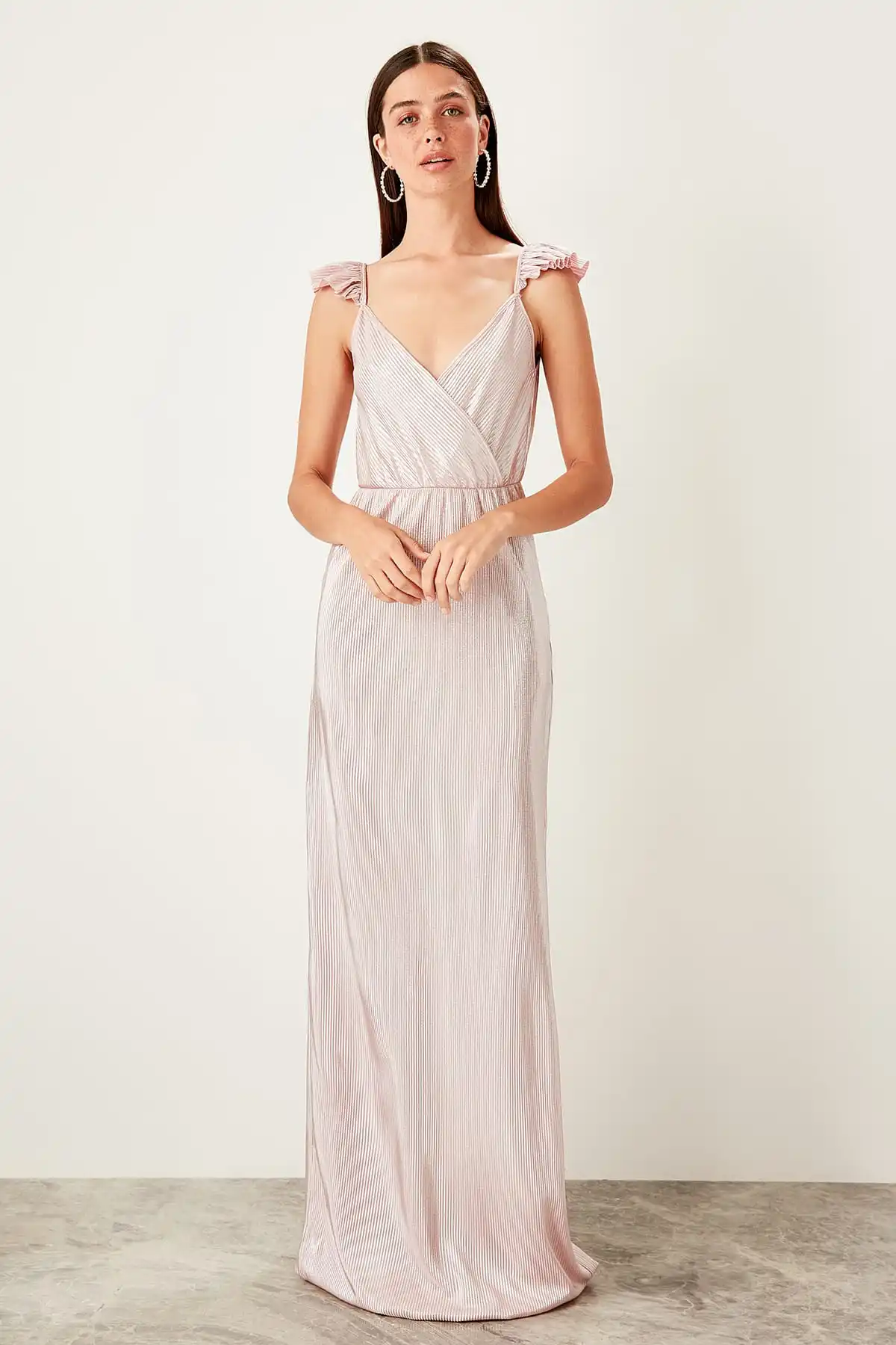 Trendyol платье с бретельками TPRSS19EL0024|Женские платья| |