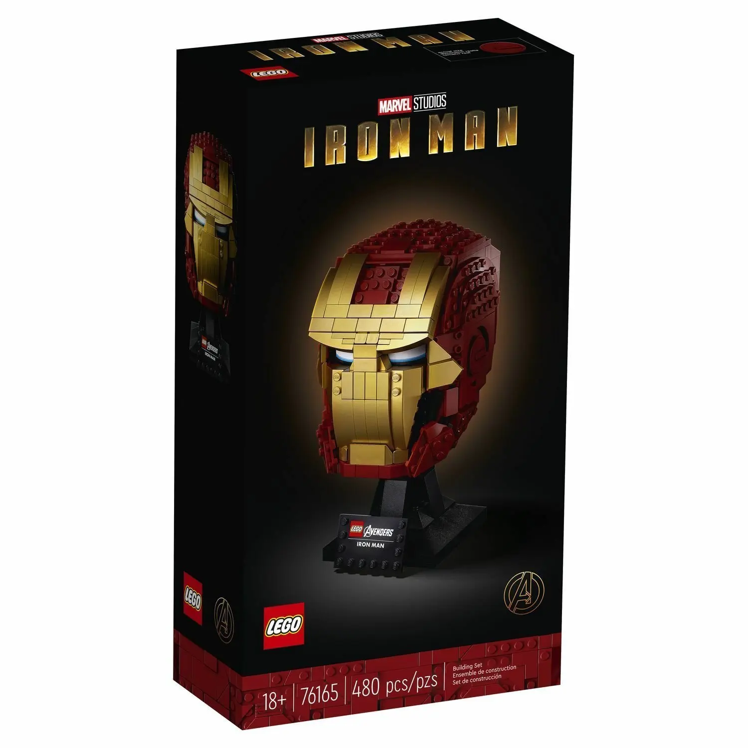 Designer Lego Marvel Super Heroes 76165 Avengers movie 4 Iron Man helmet |