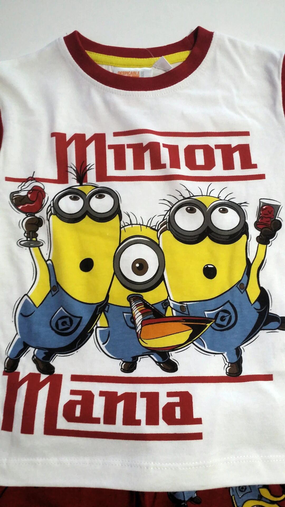 Minions boy long sleeve pajamas-Minion mania ORIGINAL Blue | Мать и ребенок