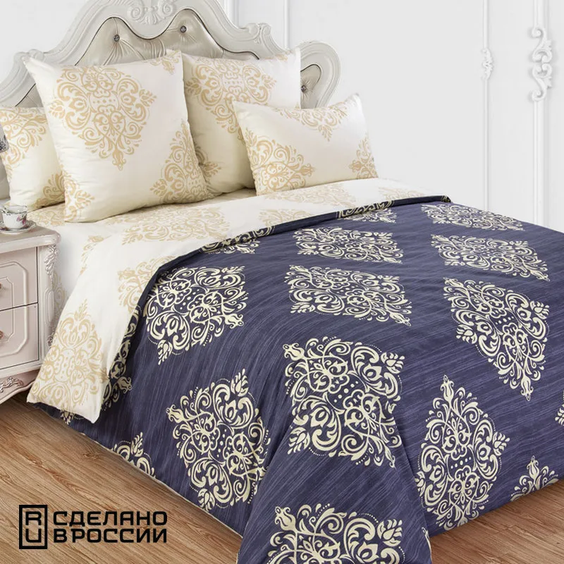 Комплект постельного белья ИМПЕРИЯ ТЕКС Византия Сатин 100% хлопок 4
