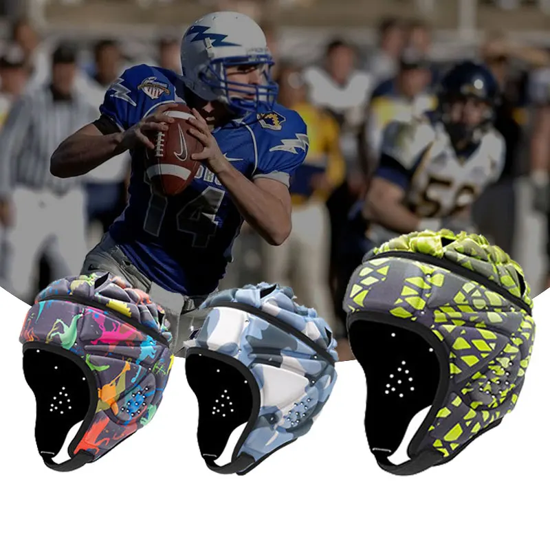 Спортивный головной убор для регби мягкий шлем с флагом шлемы американского