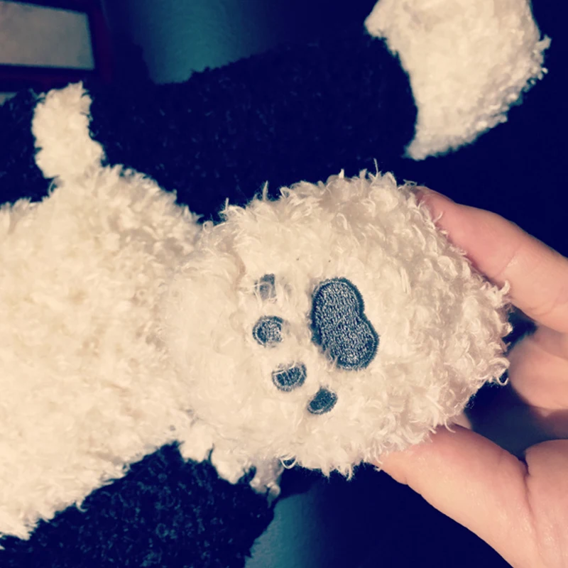 Шарф Tiimo с мультяшным животным Черный кот мягкая игрушка 42 см плюшевая кукла