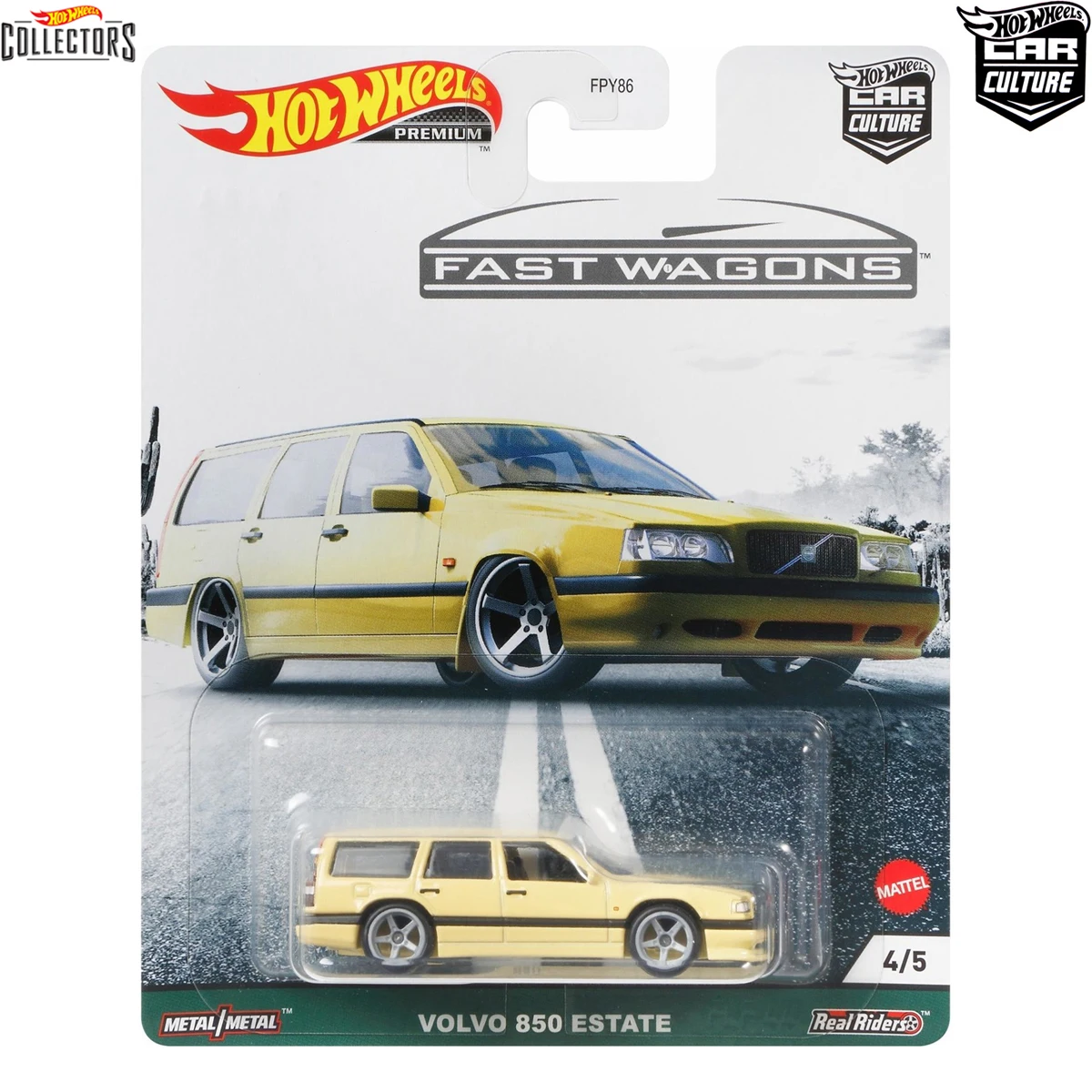 

Hot Wheels Car Culture Premium быстрые прицепы Volvo 850 Estate FPY86-GRJ67 игрушки для детей 3 лет коллекционные подарки из сплава