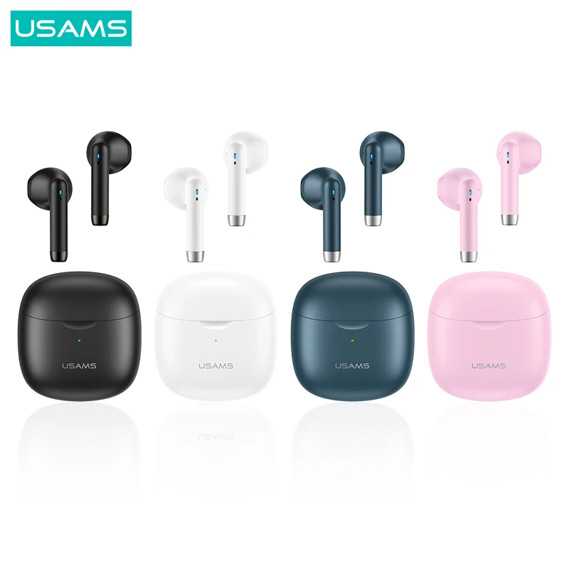 TWS-наушники USAMS с микрофоном и поддержкой Bluetooth 5 0 |
