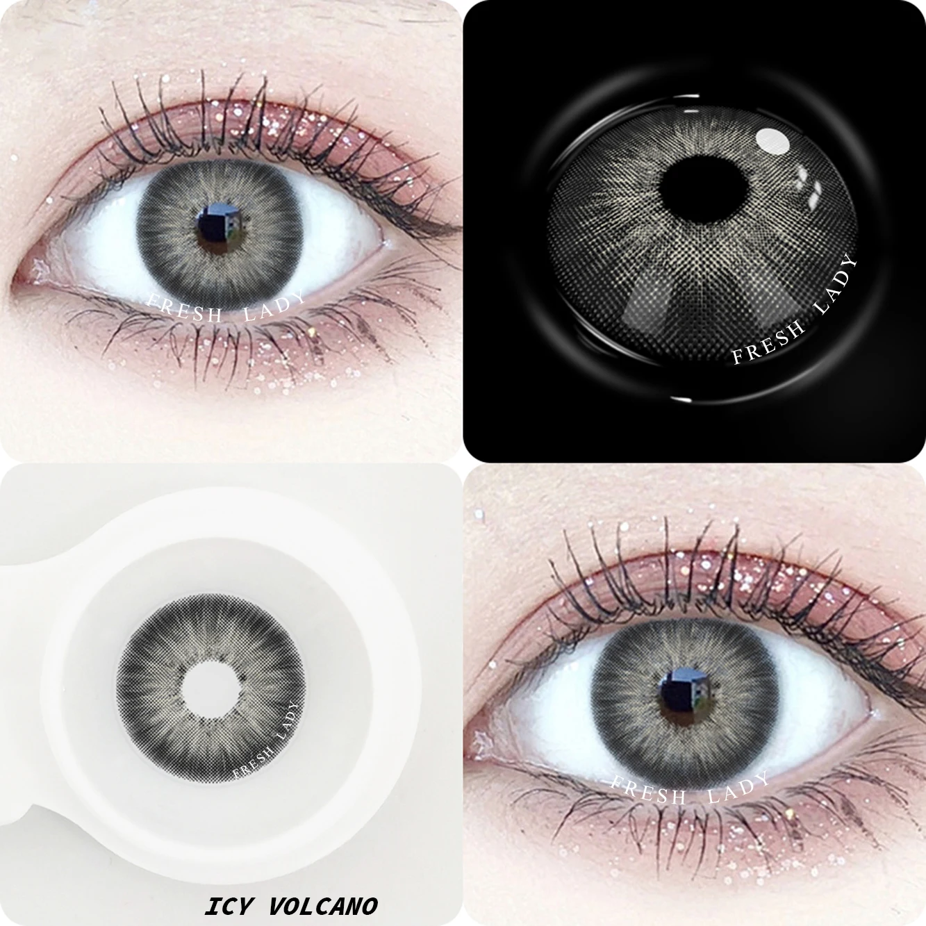 

LAREEN Color Contact Lenses For Eyes PATTAYA Series Colored Lenses Blue Black Multicolored Lenses Contact Lens Beauty Makeup