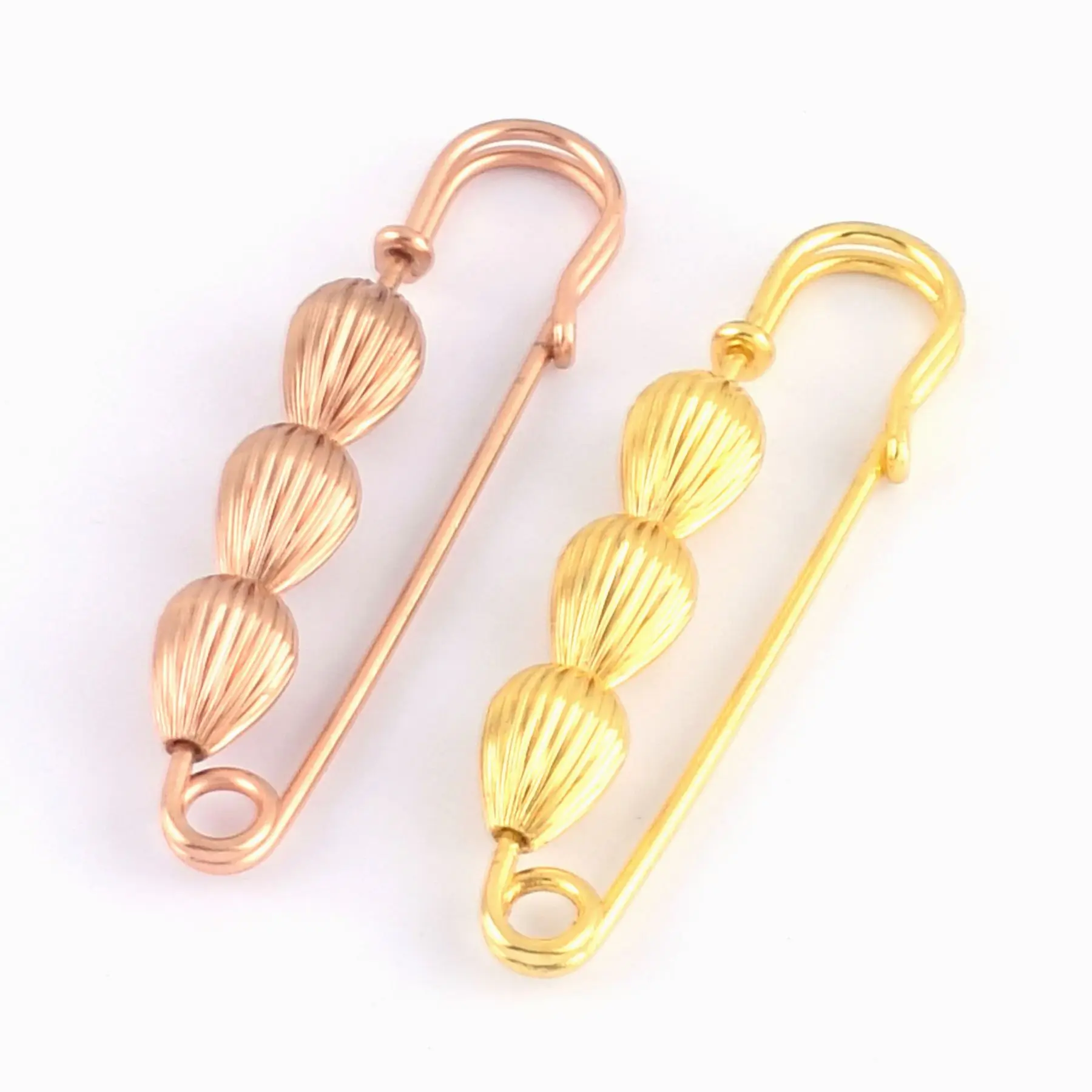 

76mm Larger Safety Pins Kilt Pins Broochs letter Bar Pins With Bells Apparel Accessories DIY Sewing 4pcs