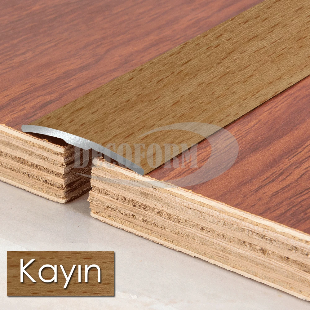 Декоформ алюминиевый профиль паркета покрытие полос соединительные профили 37 мм