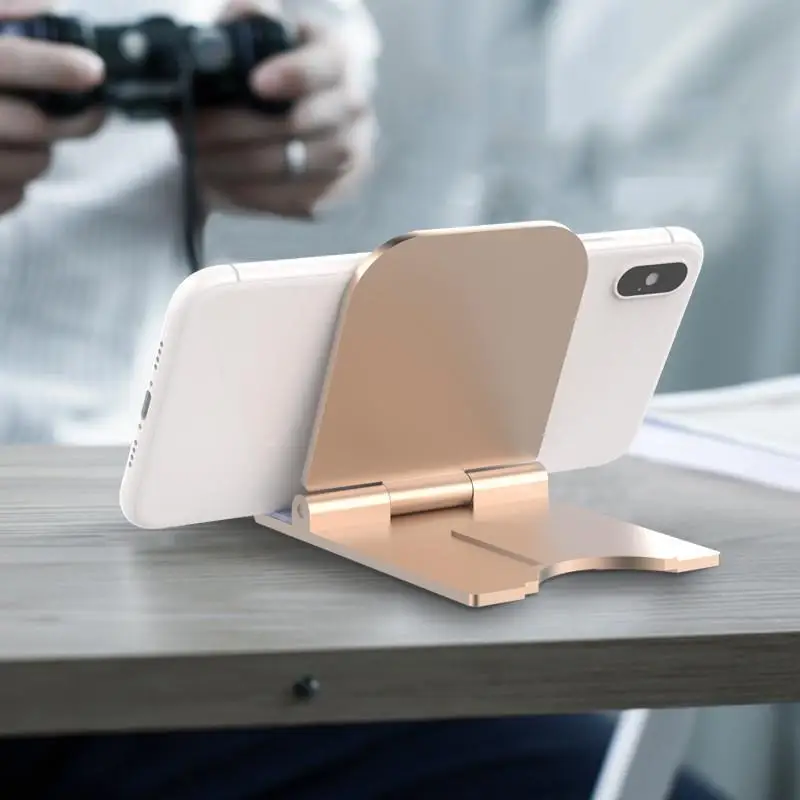 

Universal Folding Cell Phone Table Stand Desk Stand Phone Holder Phone And Tablet Ring Holder for xiaomi iphone samsung huawei