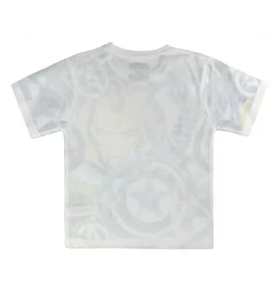 Короткая футболка премиум-класса мстители | Мать и ребенок