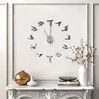 Настенные часы птицы Ласточки Wall Clock Birds Swallows