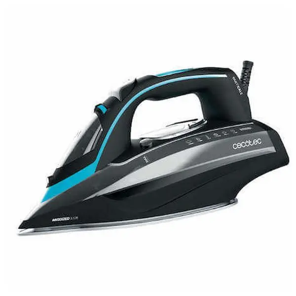 Паровой утюг Cecotec 3D ForceAnodized 750 Smart 400 мл 3100 Вт черный синий | Бытовая техника