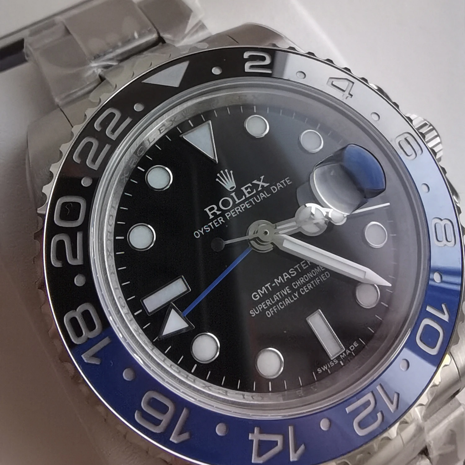 Часы Rolex GMT-Master 2 126710BLNR Batman 904L Cal. 3285 Синие Роскошные Наручные | часы