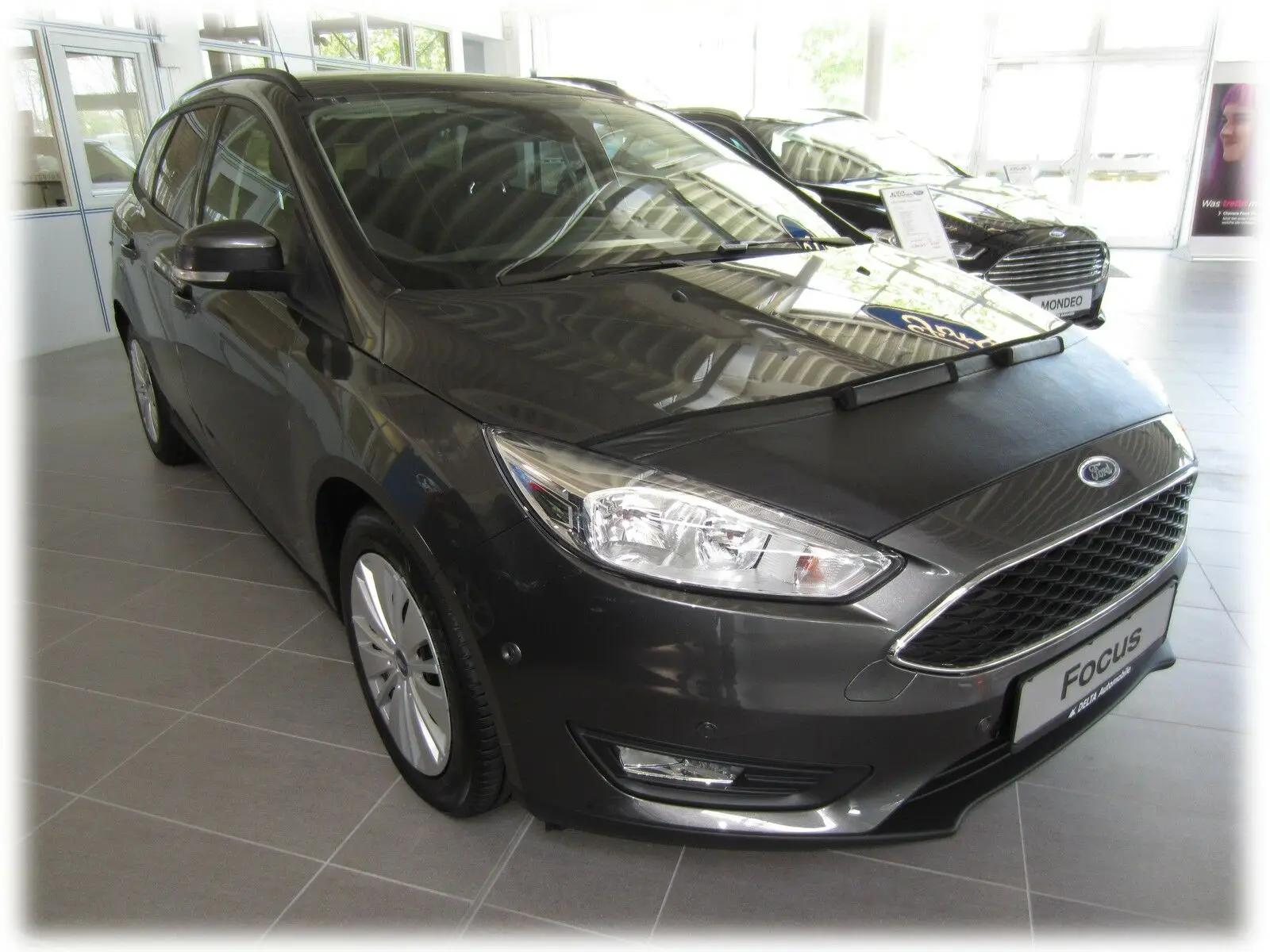 

Маска для капота автомобиля, Защитный Бюстгальтер, фоторамка для Ford Focus 2015 - 2017