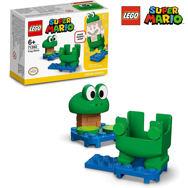 

LEGO Super Mario Frog Mario Power Up Pack 71392 - Collectible Toy Building For Creative Kids Original Toys For children