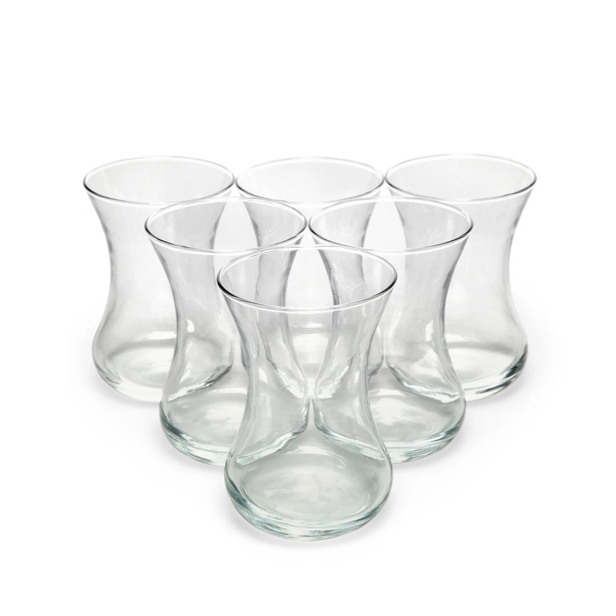 Турецкие чашки для чая набор из 6 высококачественных стаканов с тонкой талией