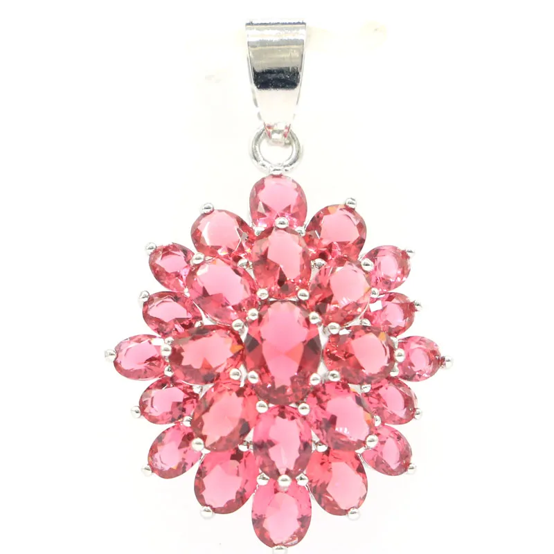 Роскошный висячий родолит 33x22 мм гранат фиолетовый танзанит для женщин свадебная