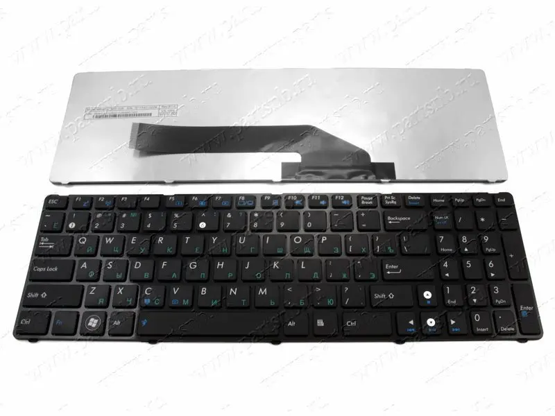 Клавиатура для ноутбука ASUS K50 K51 K60 K62 K61 X5D X50 X51 X70 K70 ( 0KN0-EL1RU01 MP-07G73SU-5283 V090562BS1 04GNV91KRU00-2) |