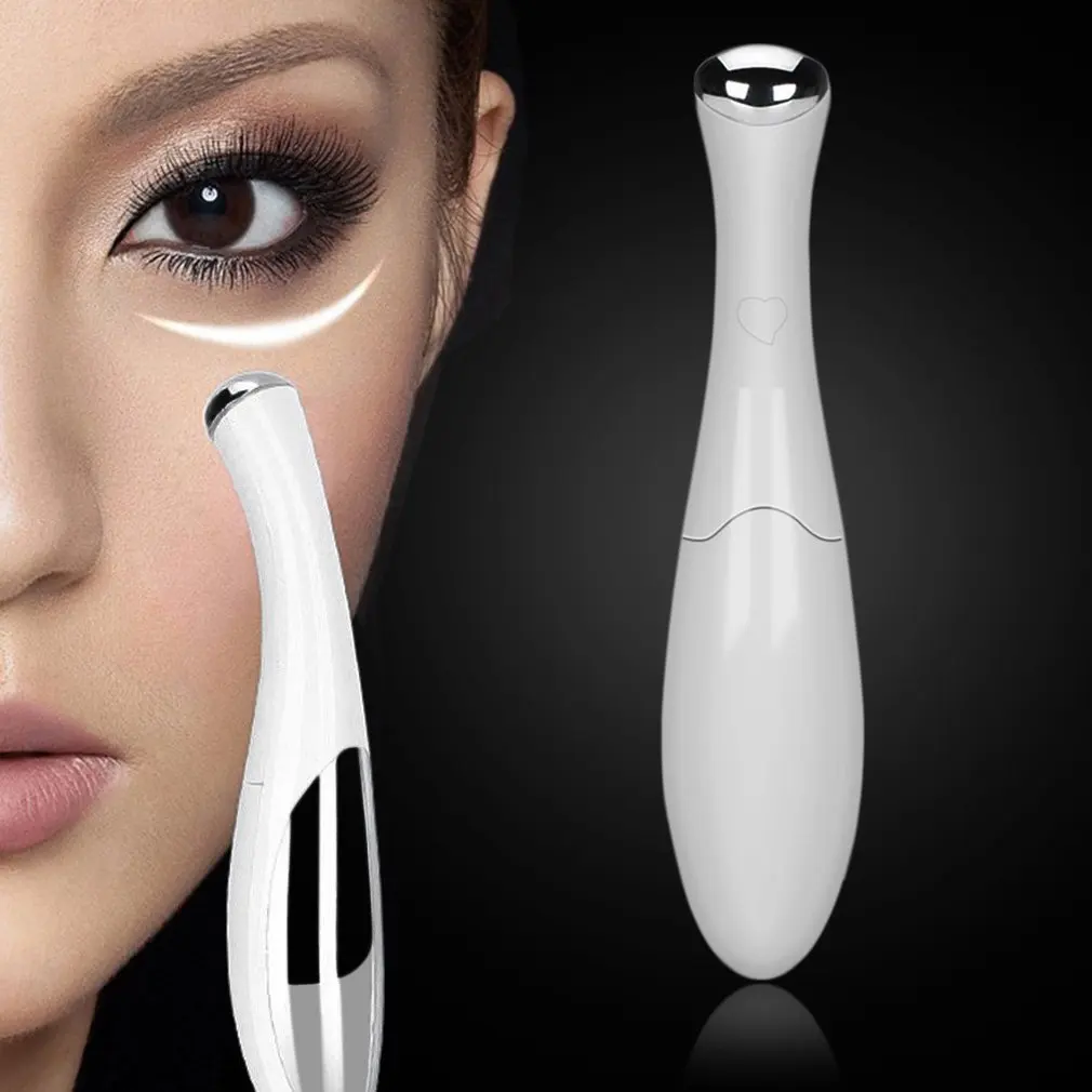 

Eye Massager Device Pen Type Facials Vibration Anti-aging Wrinkle Removal Pouch Dark Circles Skin Lifting Machine Eye Care Tools